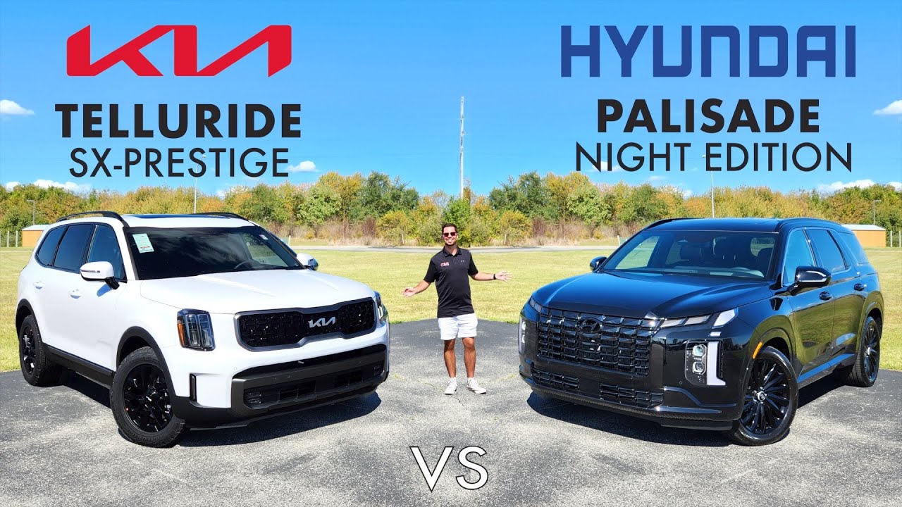 2024 Hyundai Palisade Vs 2024 Kia Telluride