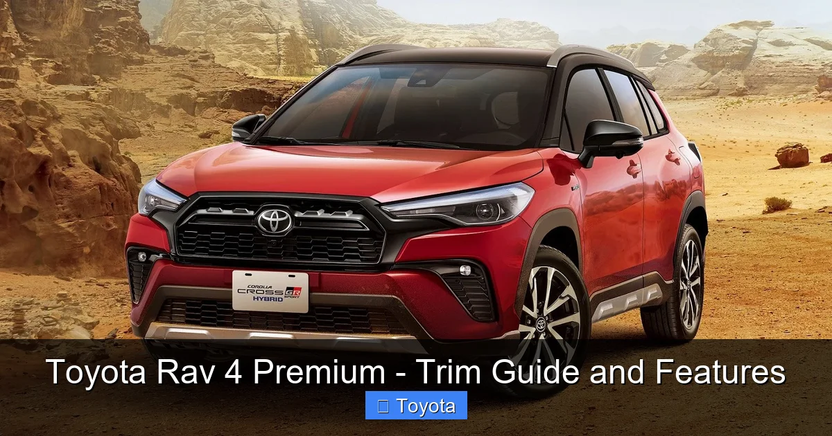 Toyota Rav 4 Premium - Trim Guide and Features - content1 visual guide