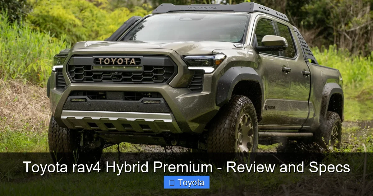 Toyota rav4 Hybrid Premium - Review and Specs - content2 visual guide