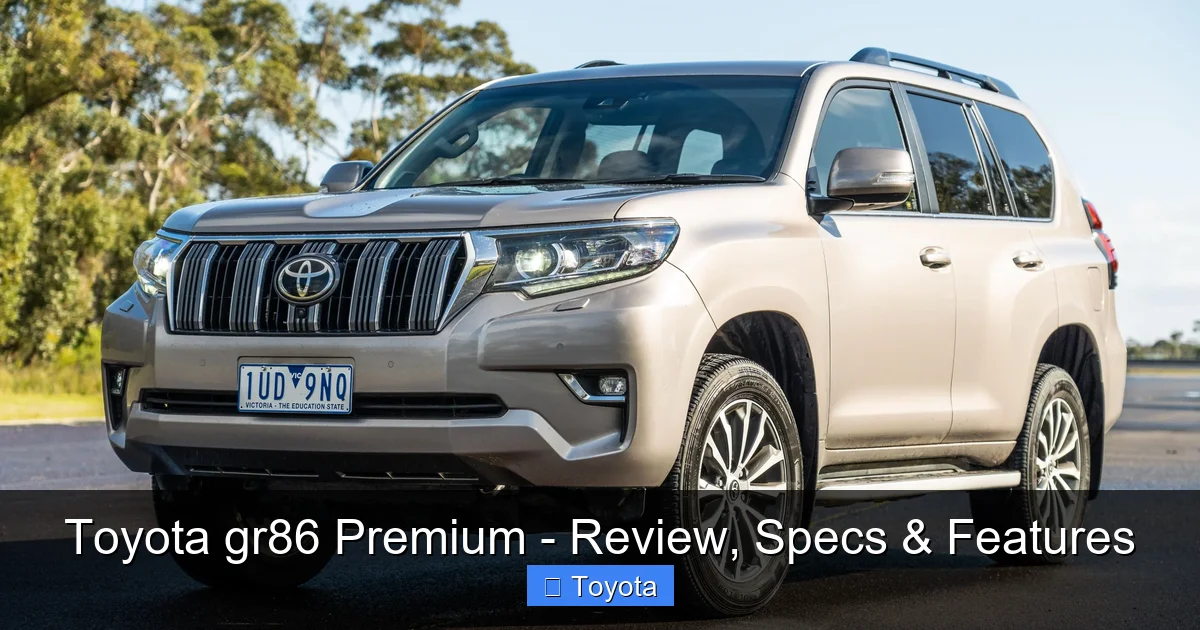 Toyota gr86 Premium - Review, Specs & Features - content1 visual guide