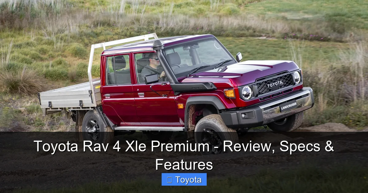 Toyota Rav 4 Xle Premium - Review, Specs & Features - content2 visual guide