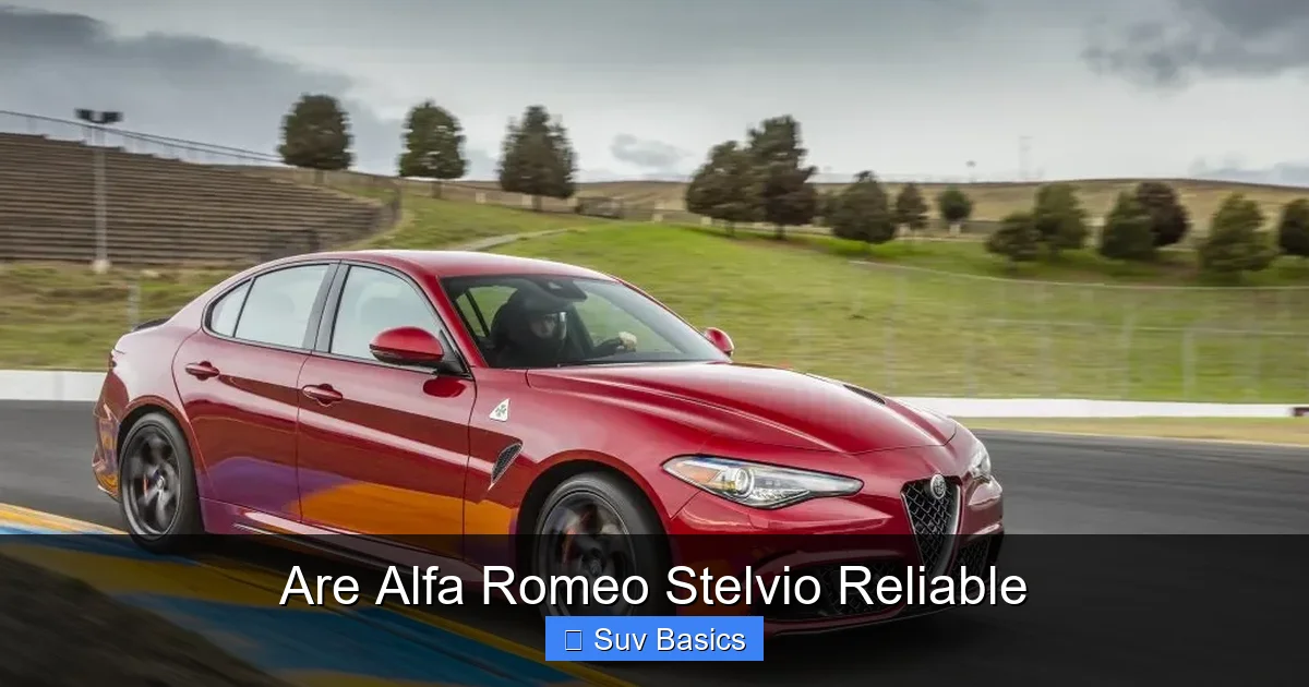 Are Alfa Romeo Stelvio Reliable
