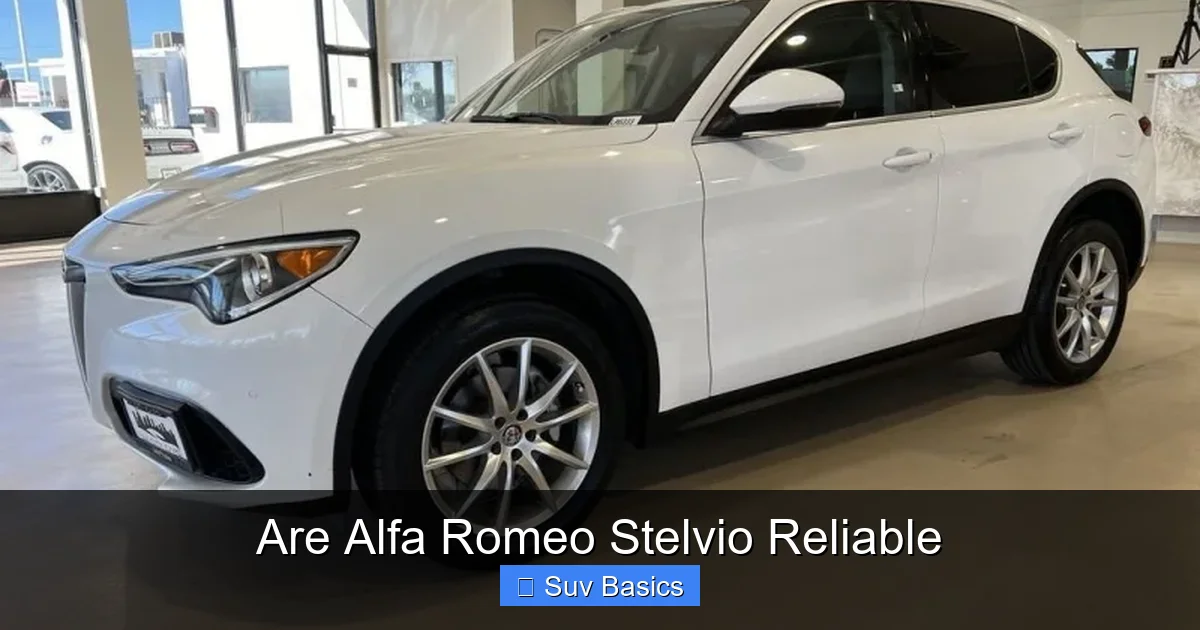 Are Alfa Romeo Stelvio Reliable
