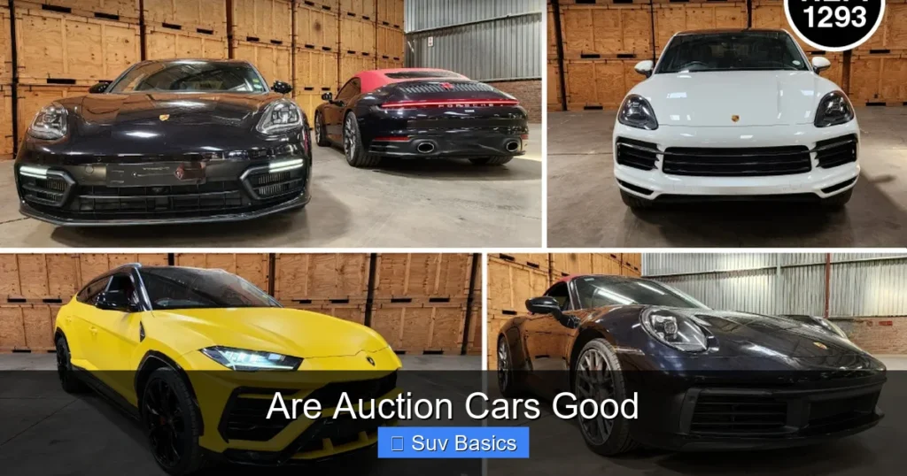 Are Auction Cars Good