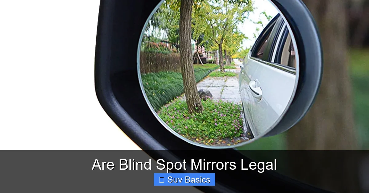 Are Blind Spot Mirrors Legal