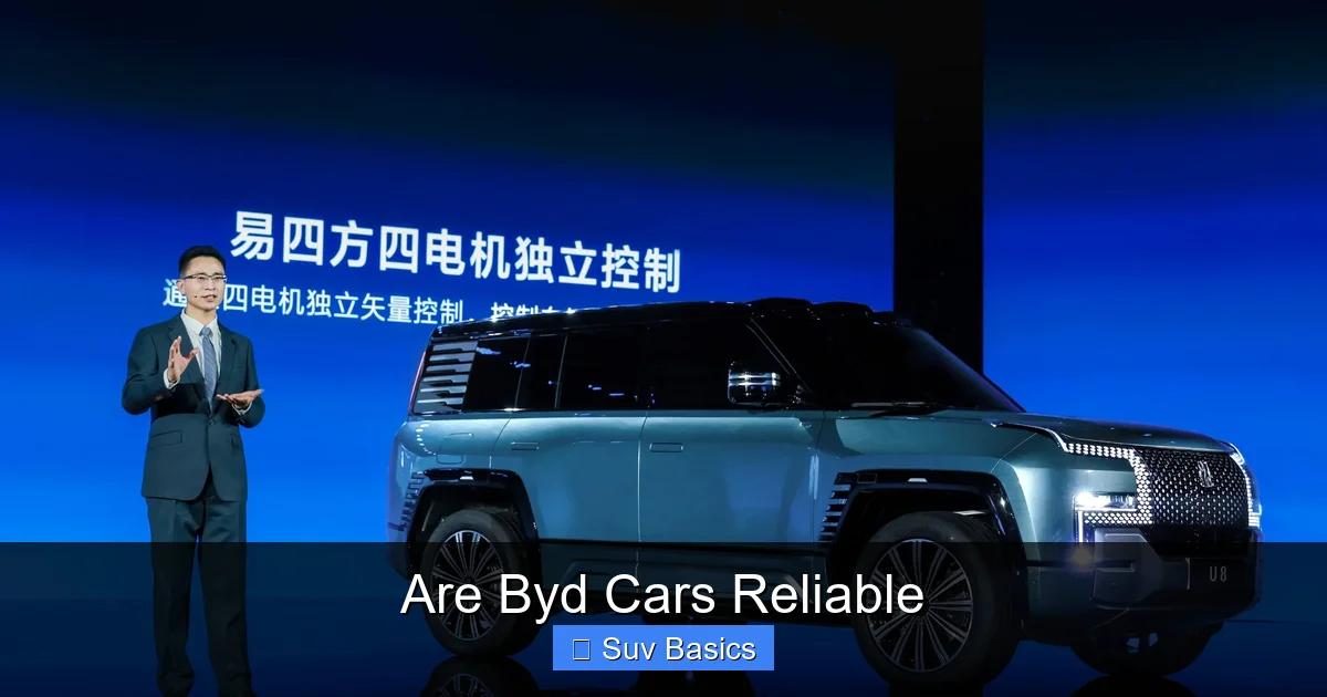 Are Byd Cars Reliable