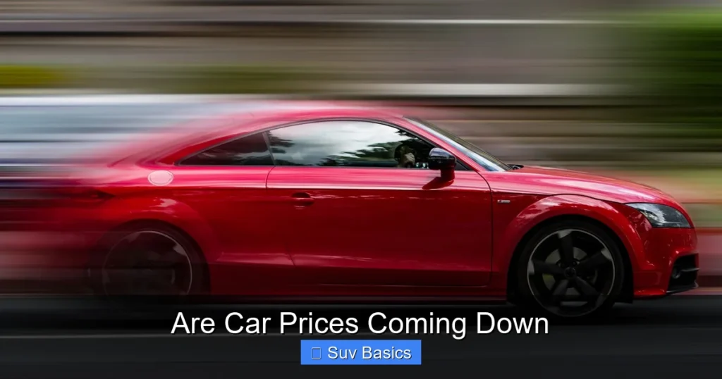 Are Car Prices Coming Down