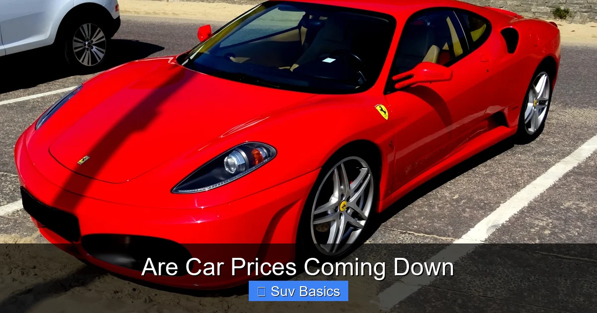 Are Car Prices Coming Down