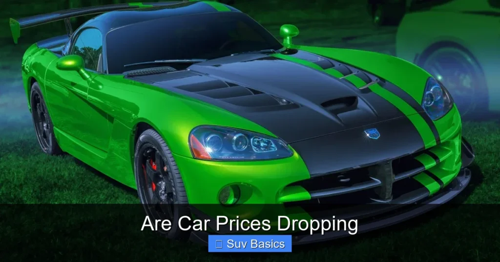 Are Car Prices Dropping