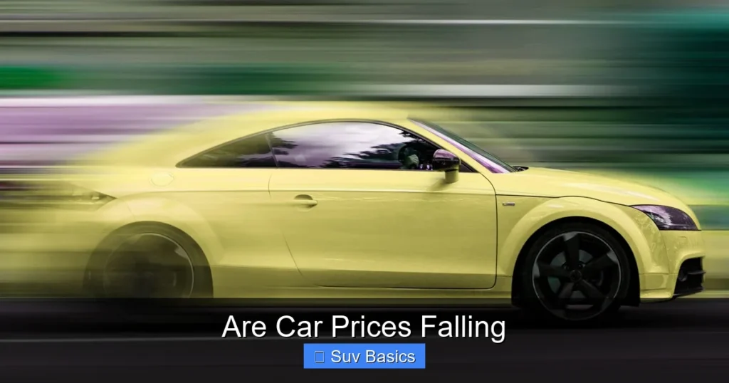 Are Car Prices Falling