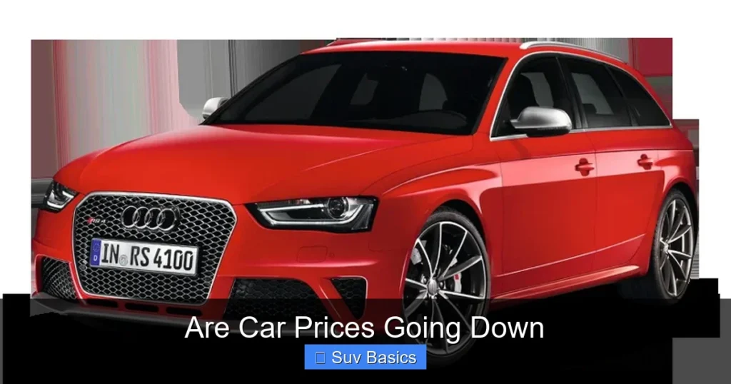 Are Car Prices Going Down