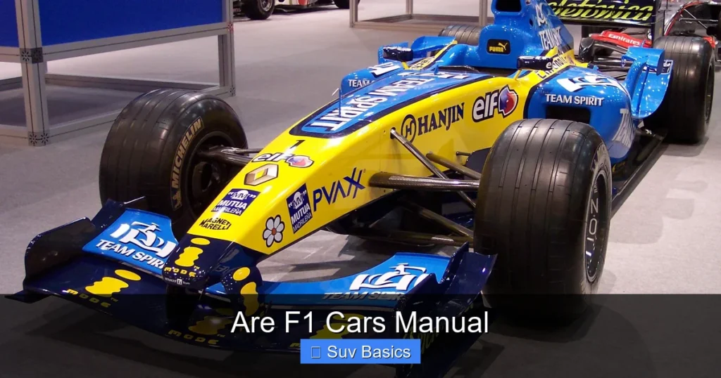 Are F1 Cars Manual