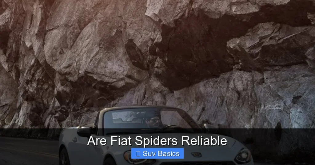 Are Fiat Spiders Reliable