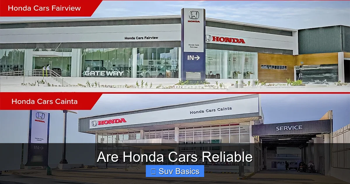 Are Honda Cars Reliable