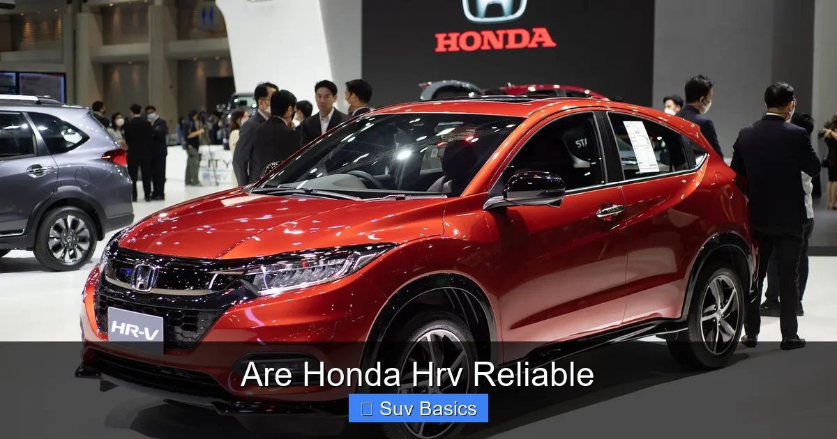 Are Honda Hrv Reliable
