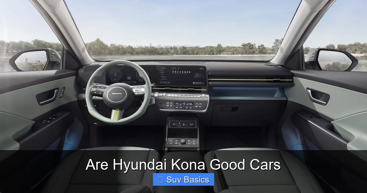 Are Hyundai Kona Good Cars