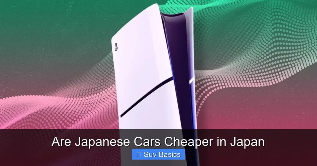 Are Japanese Cars Cheaper in Japan