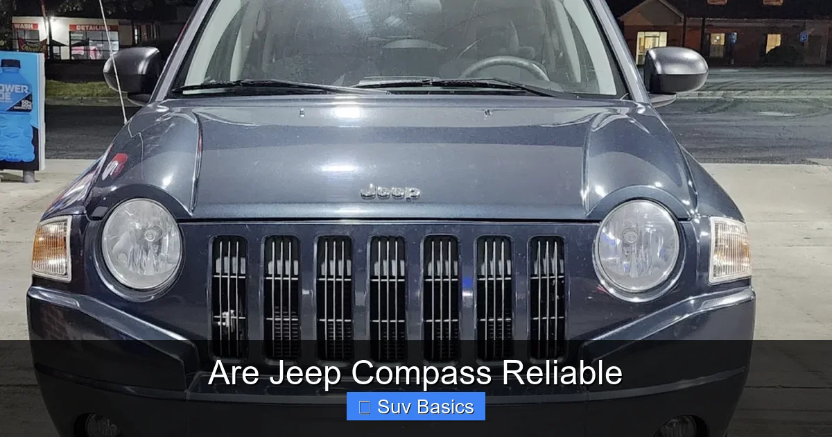 Are Jeep Compass Reliable