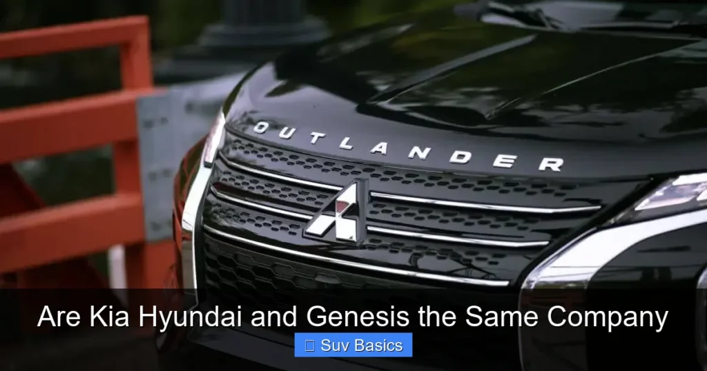 Are Kia Hyundai and Genesis the Same Company