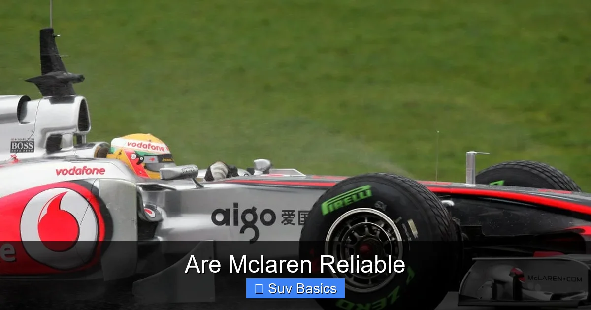 Are Mclaren Reliable