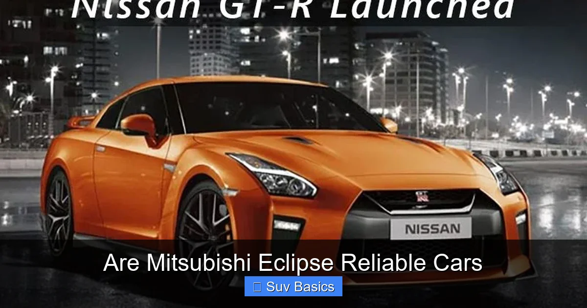 Are Mitsubishi Eclipse Reliable Cars