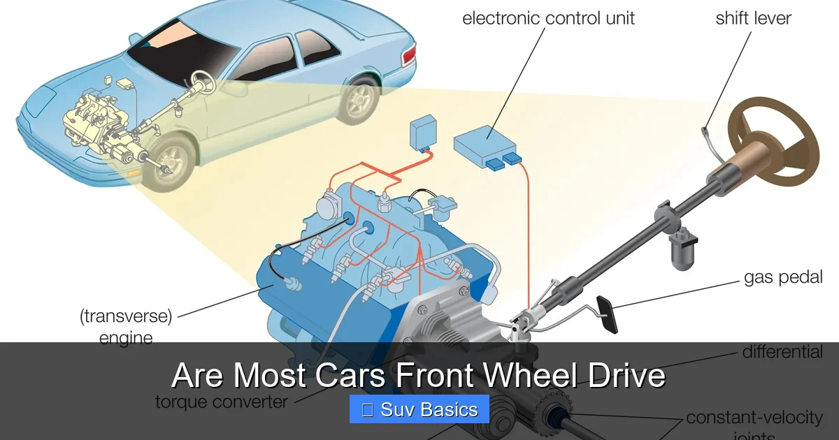 Are Most Cars Front Wheel Drive
