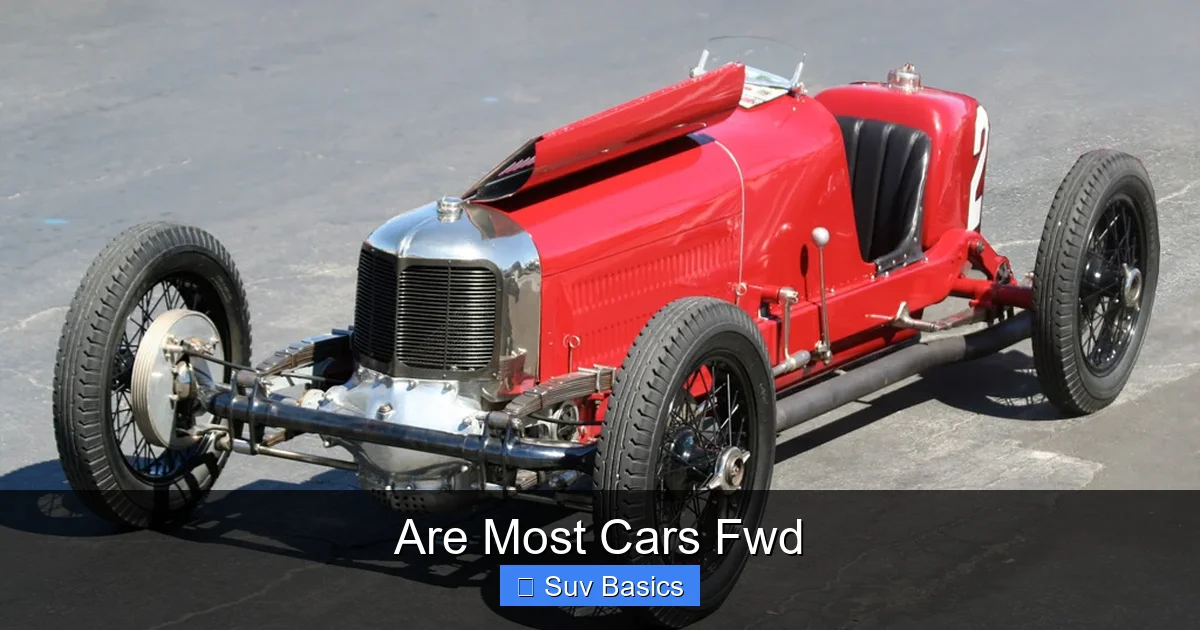 Are Most Cars Fwd