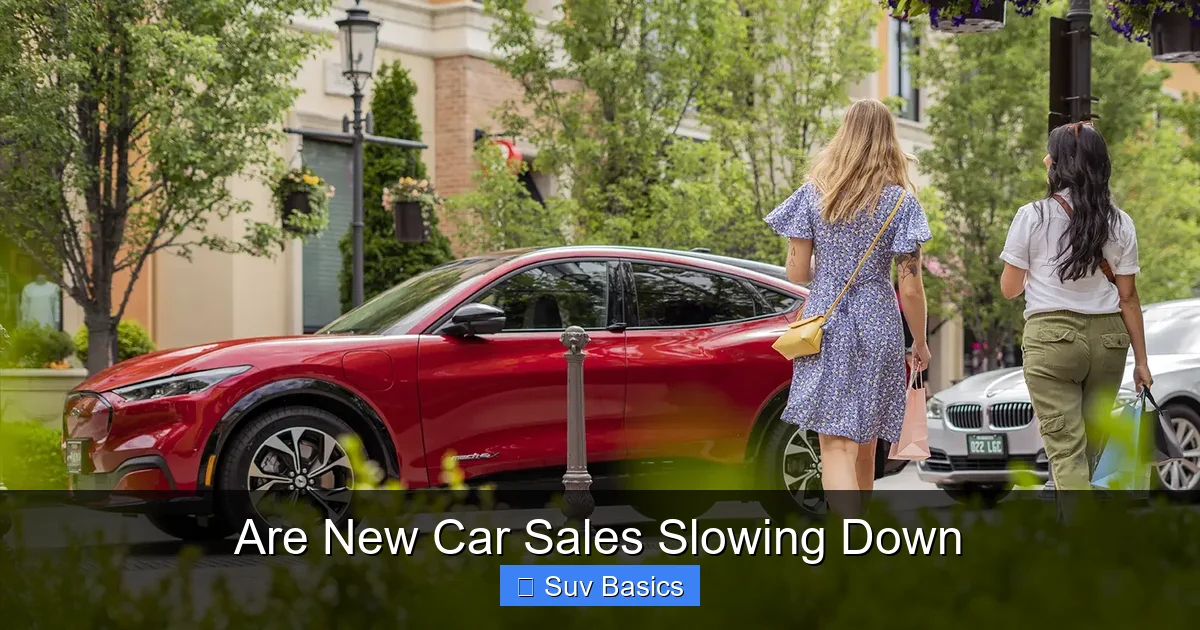Are New Car Sales Slowing Down