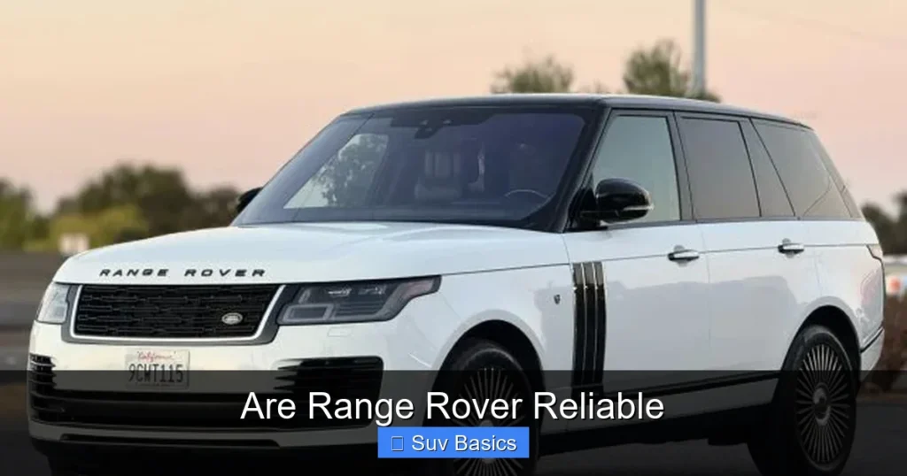 Are Range Rover Reliable