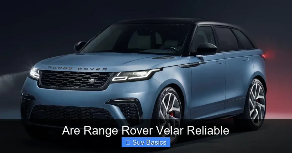 Are Range Rover Velar Reliable