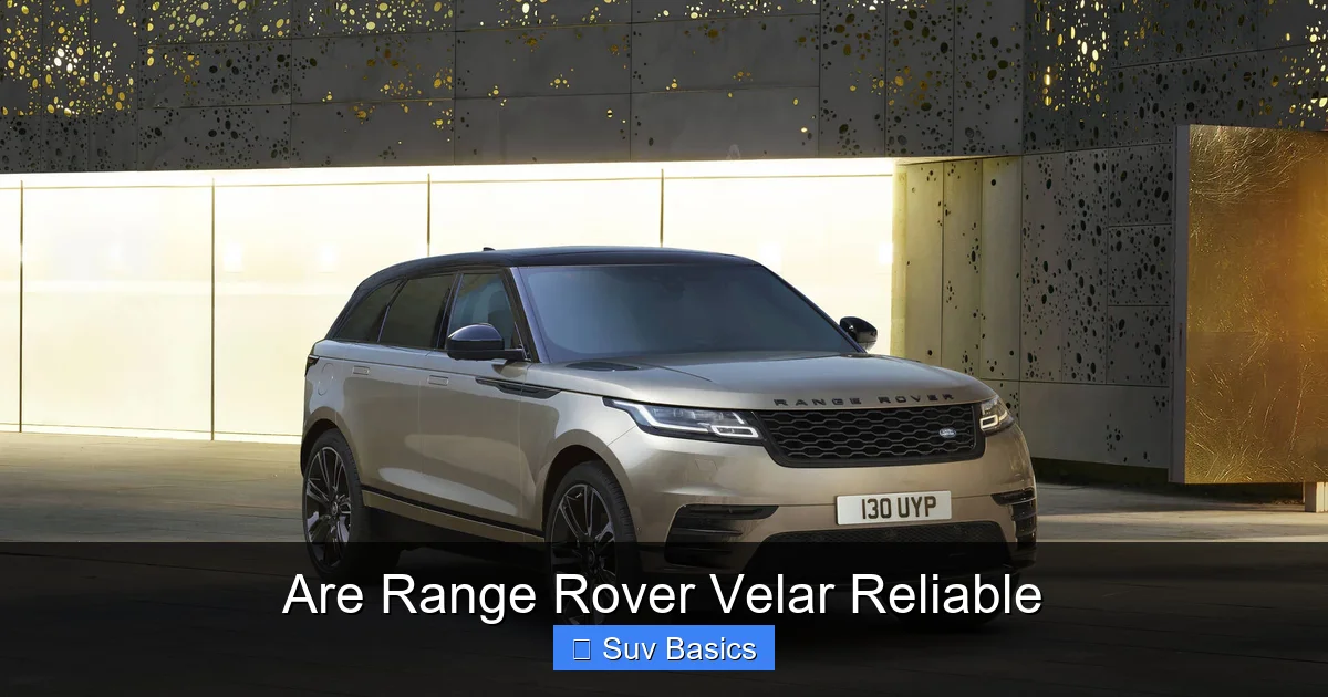 Are Range Rover Velar Reliable