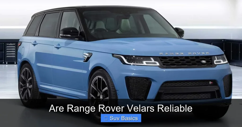 Are Range Rover Velars Reliable