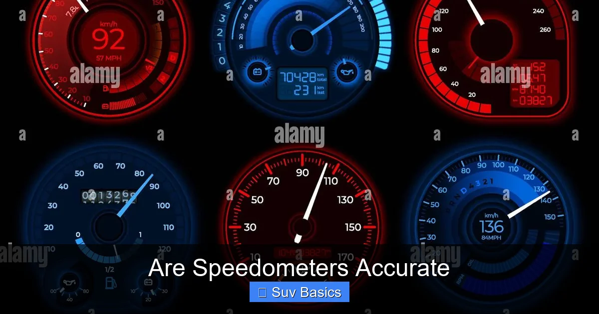 Are Speedometers Accurate