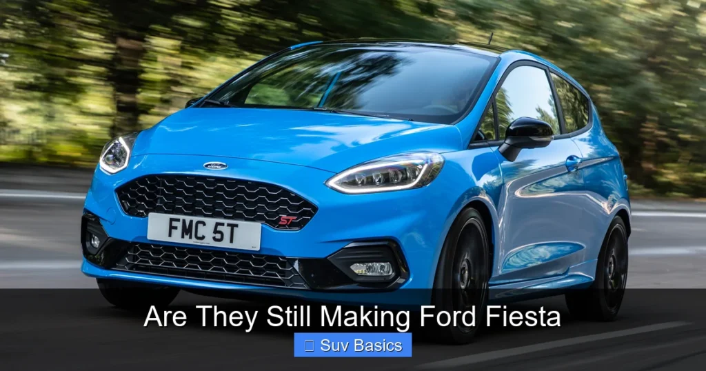 Are They Still Making Ford Fiesta