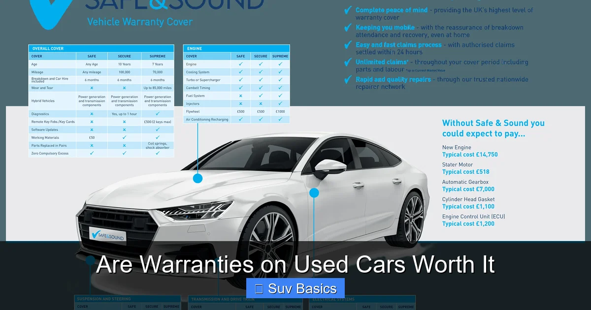 Are Warranties on Used Cars Worth It