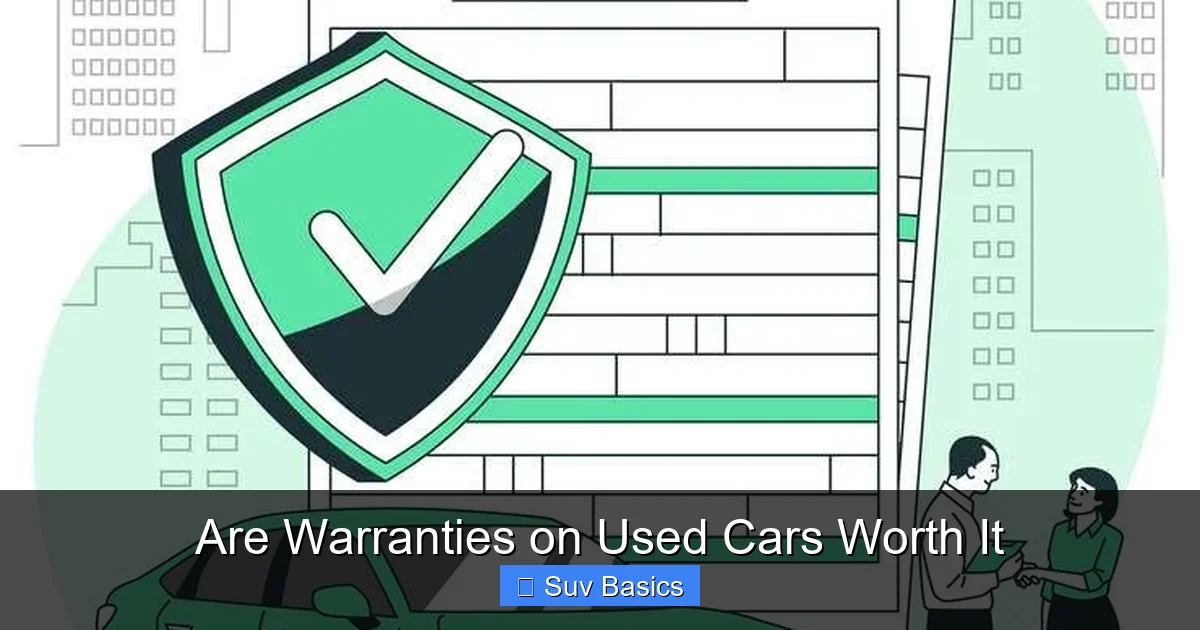Are Warranties on Used Cars Worth It