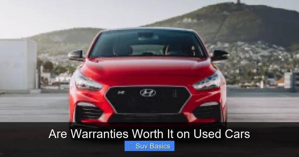 Are Warranties Worth It on Used Cars