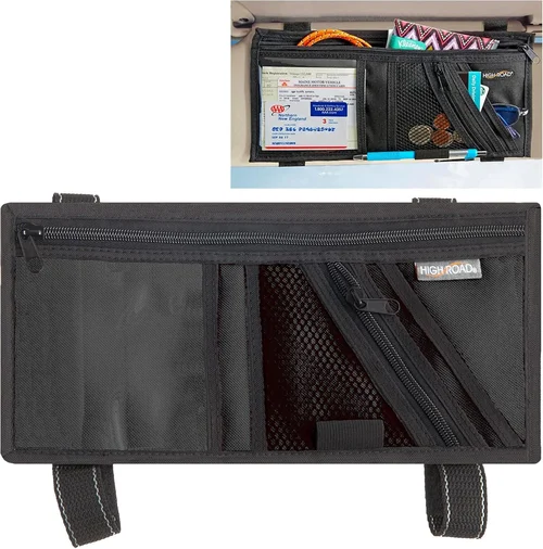 High Road Car Visor Organizer