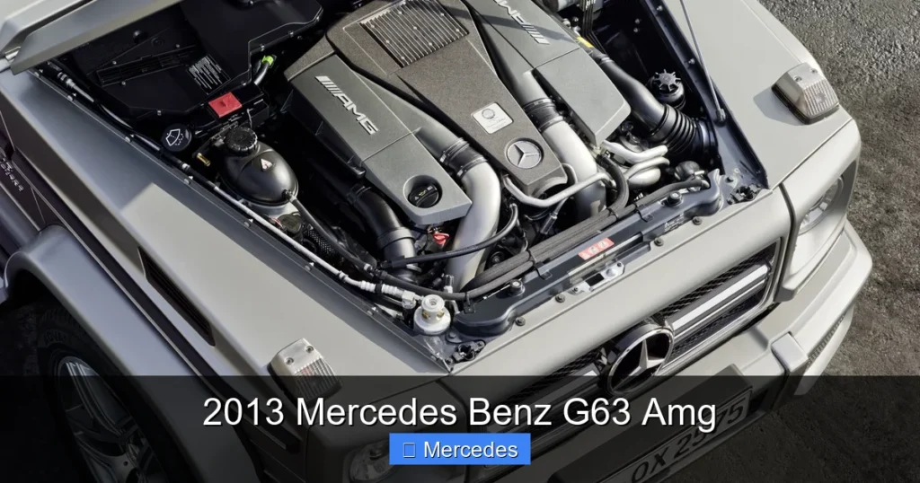 2013 Mercedes Benz G63 Amg