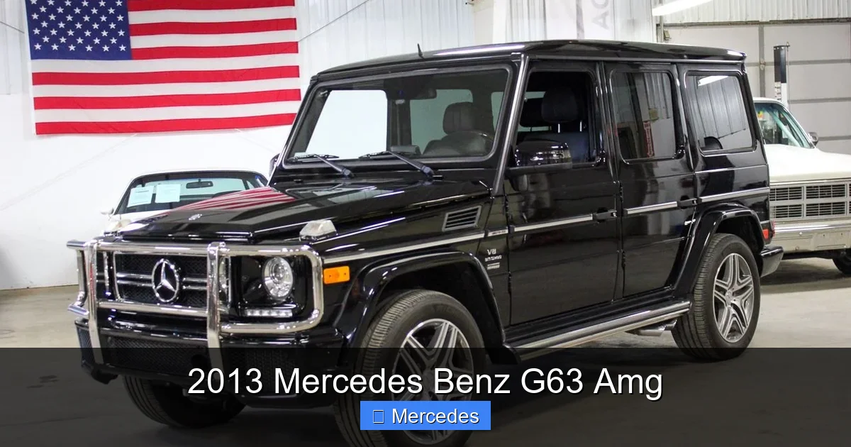 2013 Mercedes Benz G63 Amg