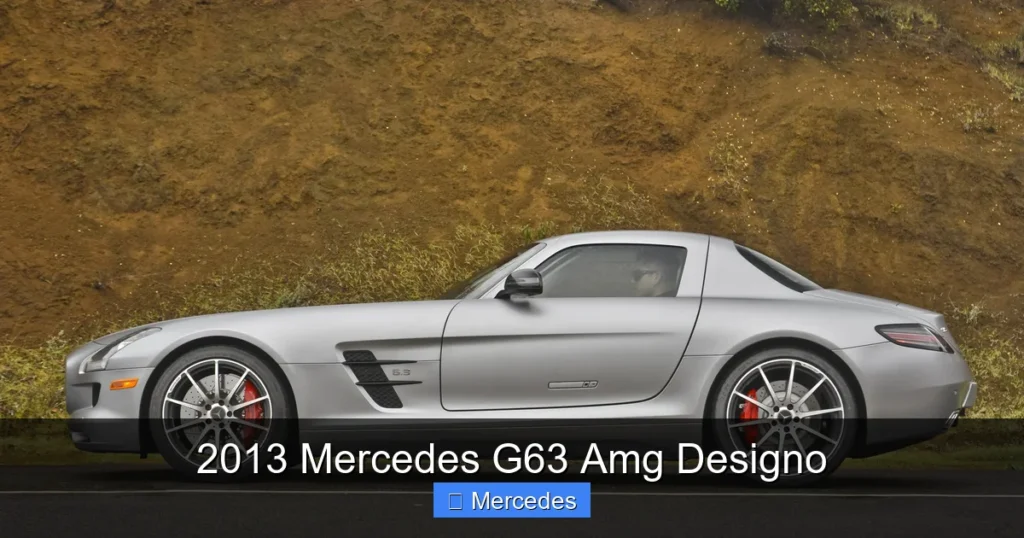 2013 Mercedes G63 Amg Designo