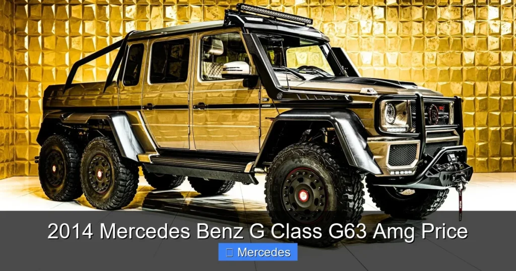 2014 Mercedes Benz G Class G63 Amg Price