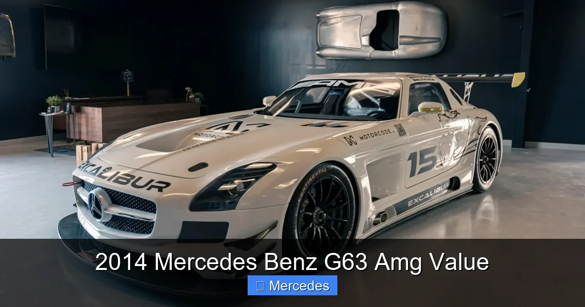 2014 Mercedes Benz G63 Amg Value