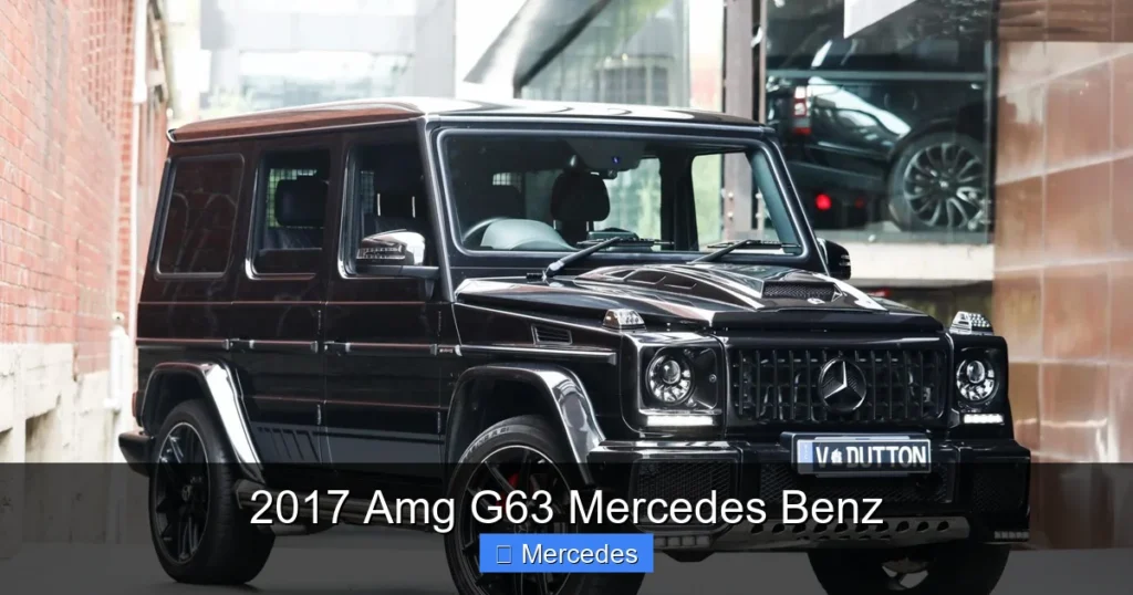 2017 Amg G63 Mercedes Benz