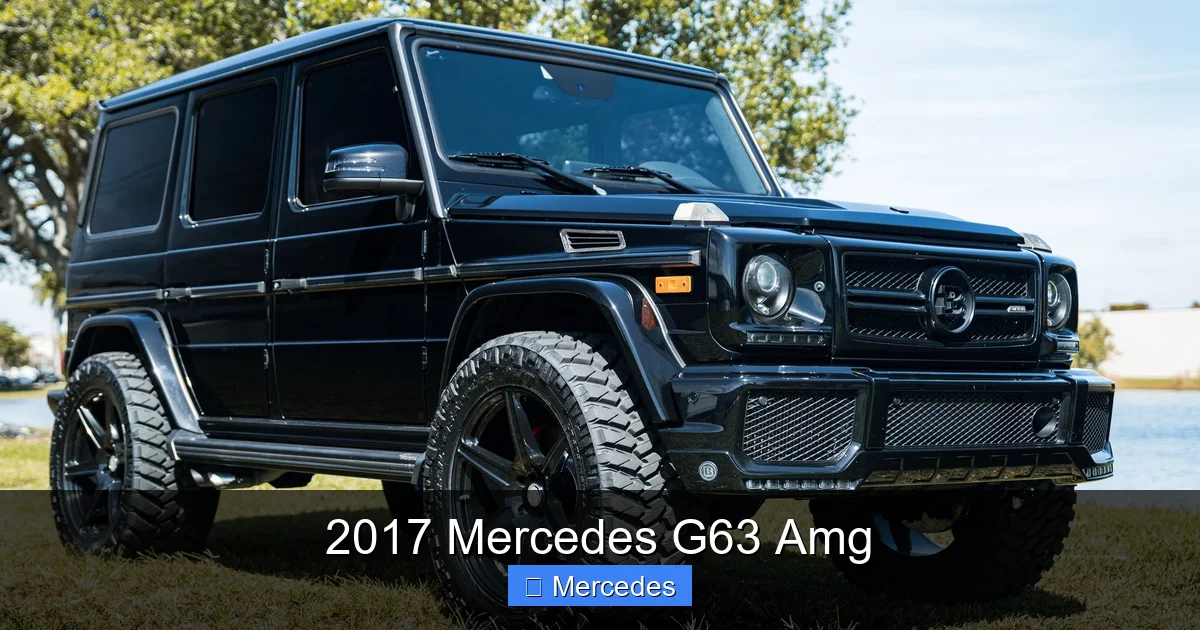 2017 Mercedes G63 Amg