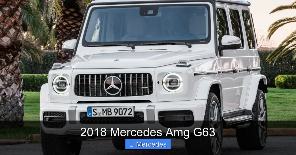 2018 Mercedes Amg G63
