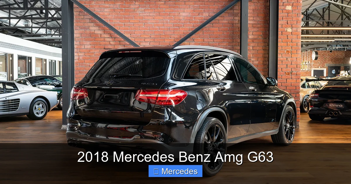 2018 Mercedes Benz Amg G63
