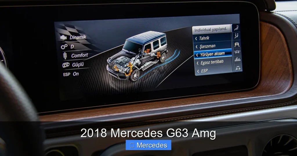 2018 Mercedes G63 Amg