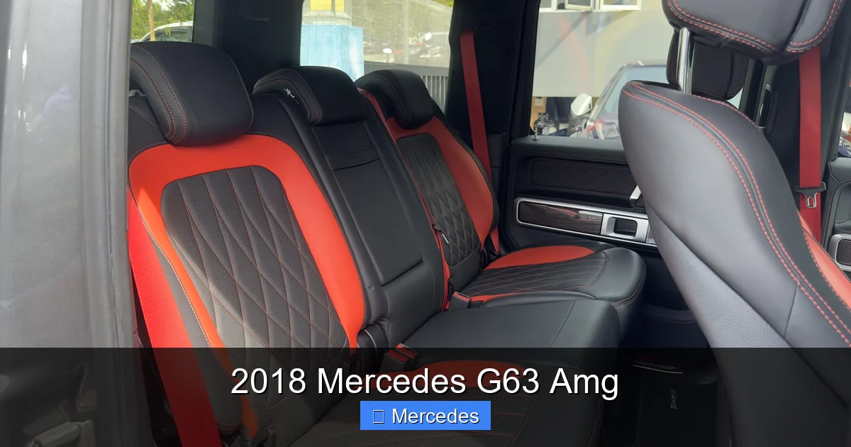 2018 Mercedes G63 Amg