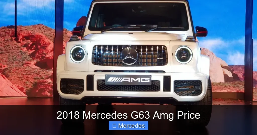 2018 Mercedes G63 Amg Price